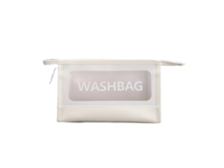 Estuche de maquillaje transparente, multiusos y portátil con organizador KOFIHETY
