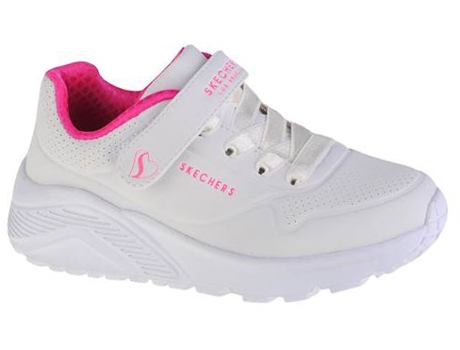 Zapatillas Deportivas SKECHERS Uno Lite Para Niños (Blanco - Material Sintético -32)