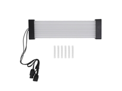 Kit De Cables De Extensión Para Fuente De Alimentación De 24 Pines Y 205 Mm, De Silicona, 5 V, Argb Sync, Con Peines Para Cables, Para Placa Base Y Tarjeta Gráfica.