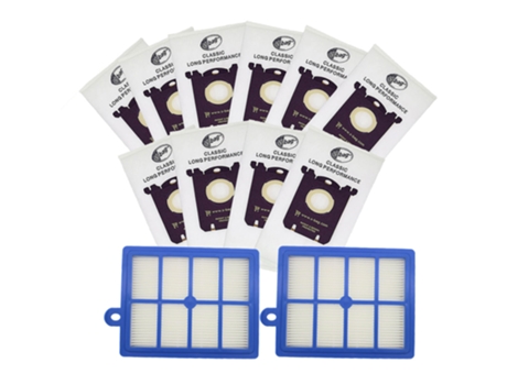 Bolsas de polvo de filtro Hepa de repuesto Bpfire para filtro de aspiradora Electrolux Hepa y bolsa S para bolsas Philips Aeg