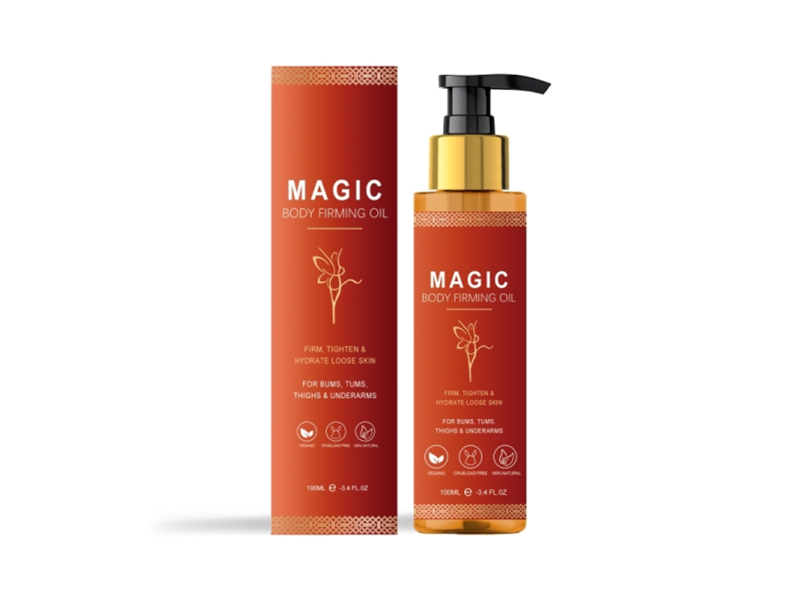 Aceite corporal hidratante para una piel suave y firme.