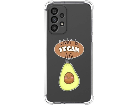 Carcasa Samsung Galaxy A33 5G TUMUNDOSMARTPHONE Dibujos Antigolpes Vegan Life Multicolor