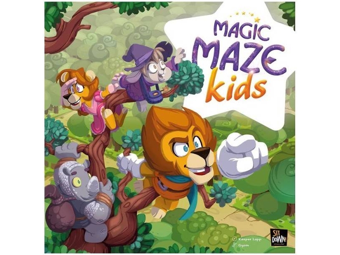 Juego de Mesa SIT DOWN Magic Maze Kids (Inglés - Edad Mínima: 8)