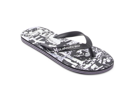 Sandalias Molokai Art Negro EU 43 Hombre QUIKSILVER