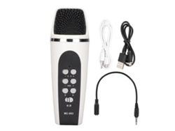 Micrófono Universal Mini Mc-093 Para Transmisiones En Vivo De Celebridades Internet, Cambiador Voz