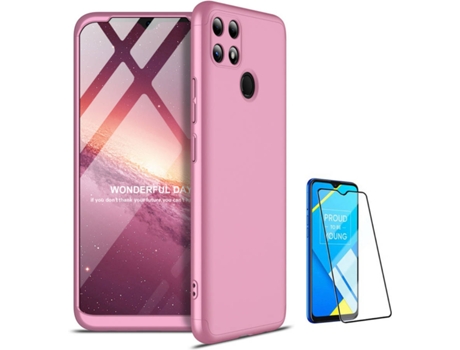 Kit Funda + Protector de Pantalla Xiaomi Mi 11 Lite 5G Slim Armor 360 3430 3430 Rosa