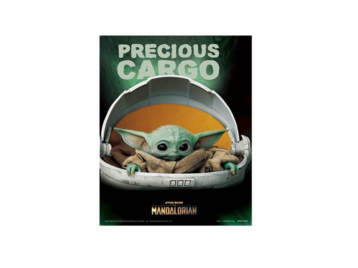 cartel lenticular 3d PYRAMID Star Wars - The mandalorian Precious Cargo