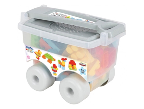 Blocs de Construcción PILSAN Carrito (Edad Mínima Recomendada: 12 meses)