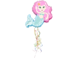 Decoración De Sirena De Papel, Decoración Para Fiestas/cumpleaños Para Niños Y Niñas, Accesorio Para Juegos.