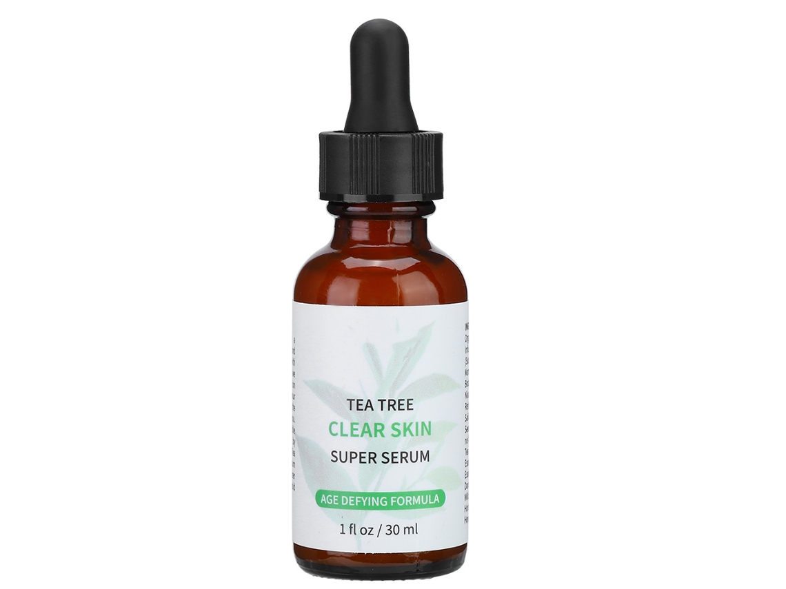 Sérum facial con aceite de árbol de té: hidratación y control de la grasa