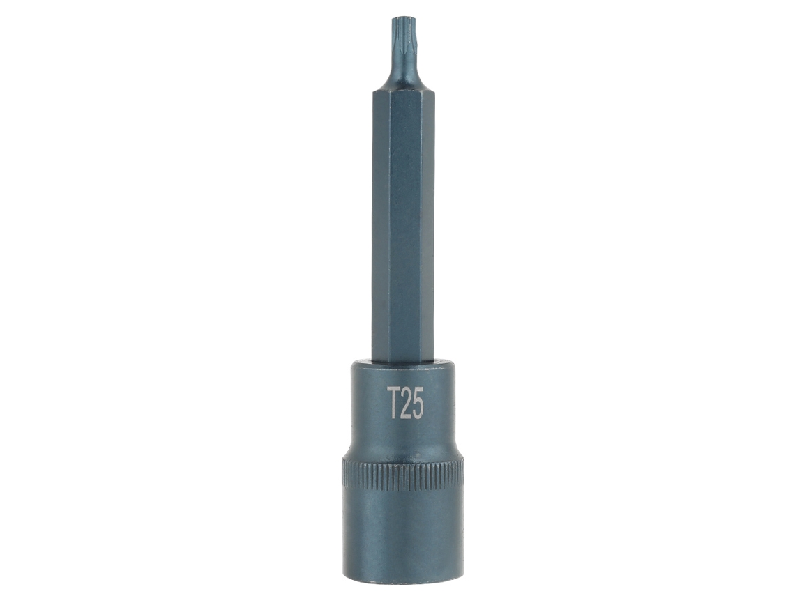 Punta De Destornillador Eléctrico Plum Star T25 De 1/2" (100 Mm) Para Herramienta De Impacto