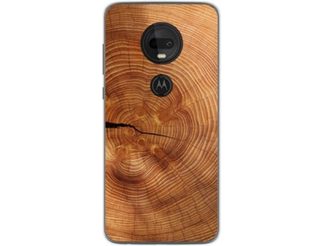 Carcasa Motorola Moto G7 / G7 Plus TUMUNDOSMARTPHONE Madera 04 Multicolor