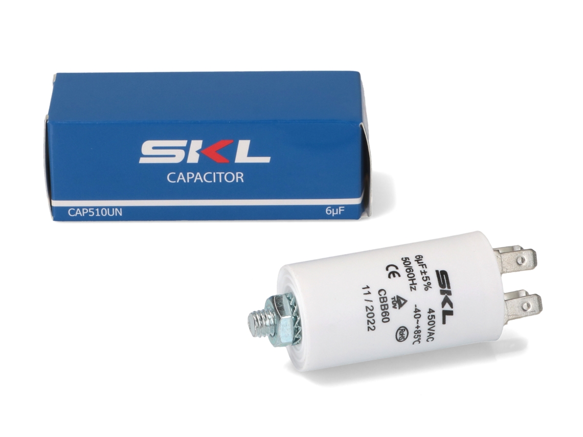 Condensador 6µf Electrodomésticos Cap510un