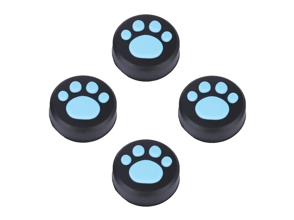 4 Protectores De Silicona Para Joysticks De Ps3, Ps4 Y Switch Pro (azul)