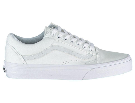 Zapatillas VANS Treinadores Old Skool - Hombre (41 - Blanco)