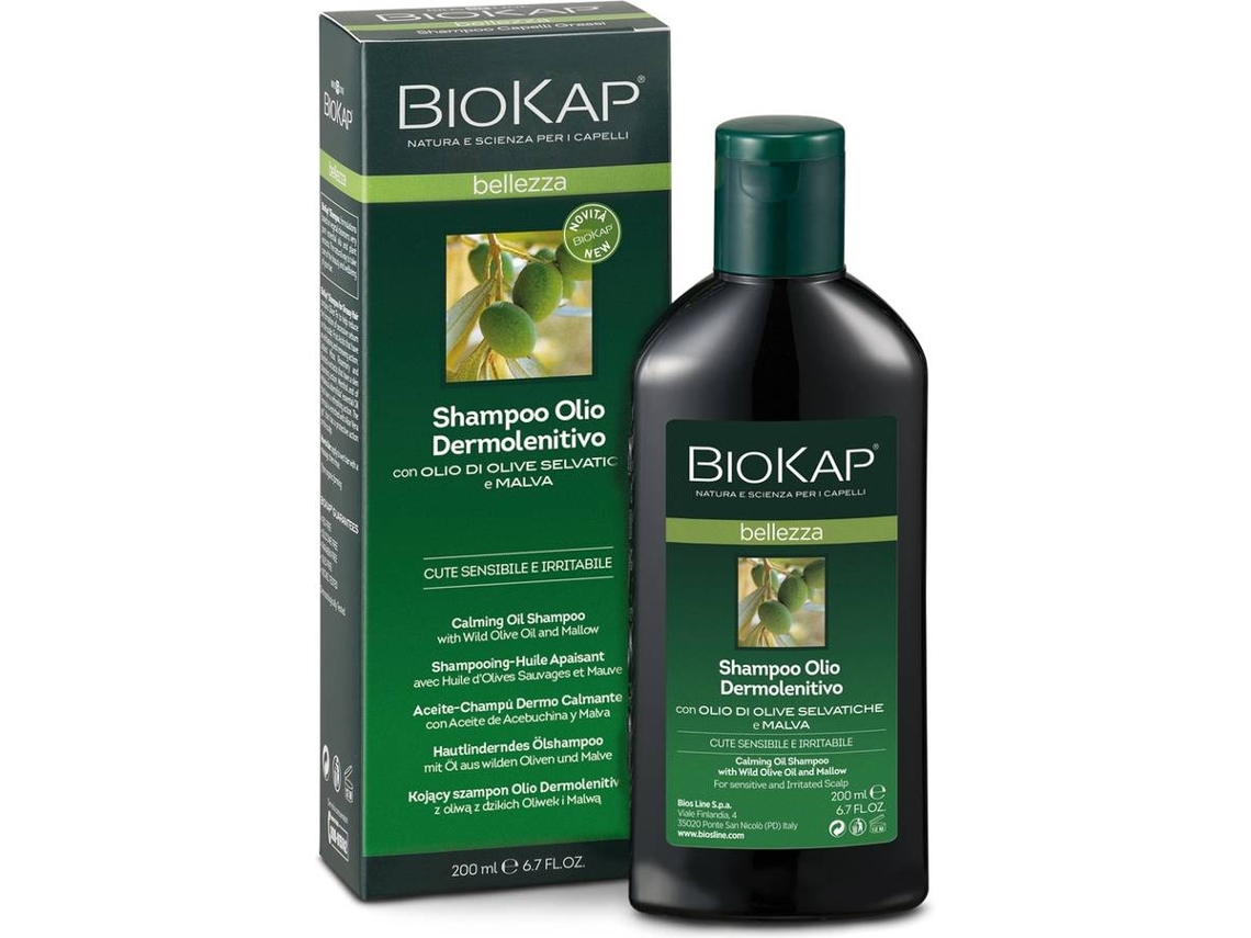 Champú BIOKAP Aceite Dermocalmante (200 ml)