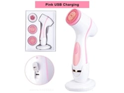 Cepillo Limpiador Facial Eléctrico Giratorio 3 En 1, Resistente Al Agua, Elimina Puntos Negros, Zklpink
