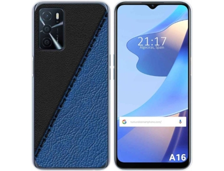 Carcasa Oppo A16 / A16s TUMUNDOSMARTPHONE Cuero 02