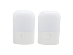 2 Luces Nocturnas Inteligentes Enchufables Con Sensor De Luz, Led Regulable De 0,5 W, Luz Cálida, Enchufe Británico De 220-240 V.