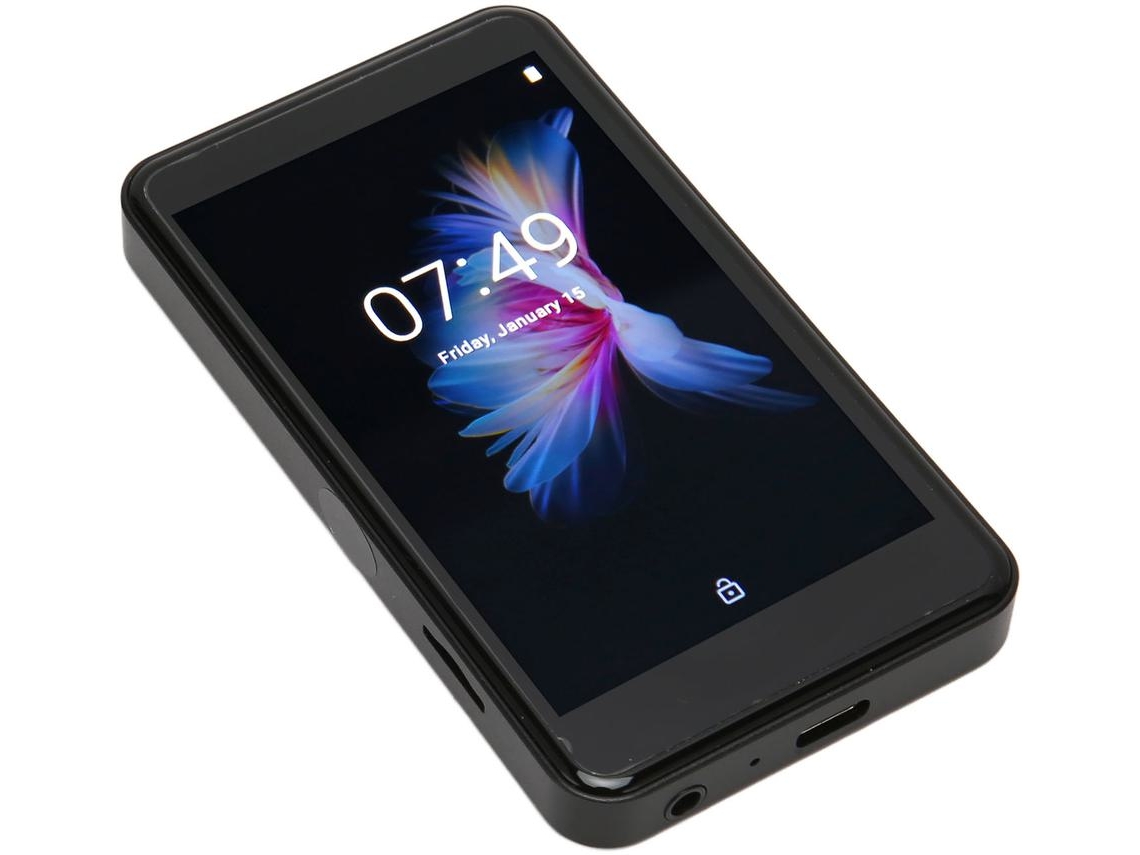 Reproductor MP3 Bluetooth YIZHOOD X15 3.6Inch 32G ROM 128G TF (Negro)