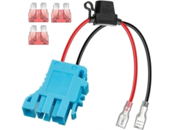 Conector De Arnés De Cables De 12 Awg Para Vehículos De Juego Peg-perego Con Batería Sla De 12 V - Compatible