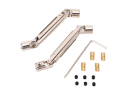 Eje De Transmisión De Acero Para Coche Rc Mn82 Lc79, Piezas De Repuesto, Plata De Alta Dureza.