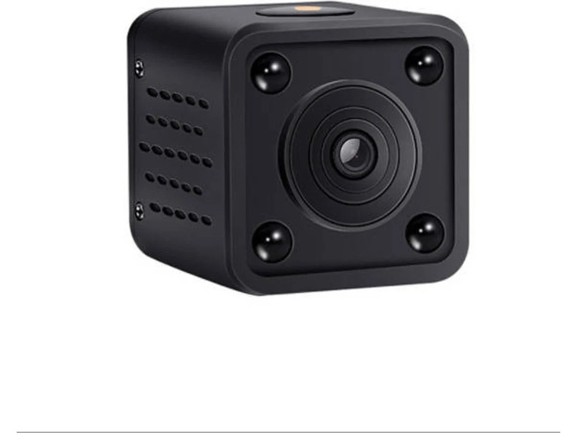 Mini cámara espía Wifi portátil con aplicación de detección de movimiento, ideal para oficina, apartamento, familia, color negro Yizhood