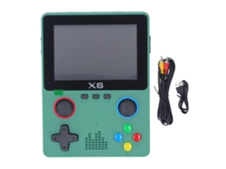 2026-consola Portátil Retro De 3.5 Pulgadas Con Pantalla Hd Y Joystick, Consola De Juegos De Un Solo Jugador Verde