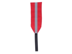 Bandera De Seguridad Para Kayak/canoa Con Tira Reflectante, Tela Oxford Roja, Para Bicicleta, Barco Y Remo.