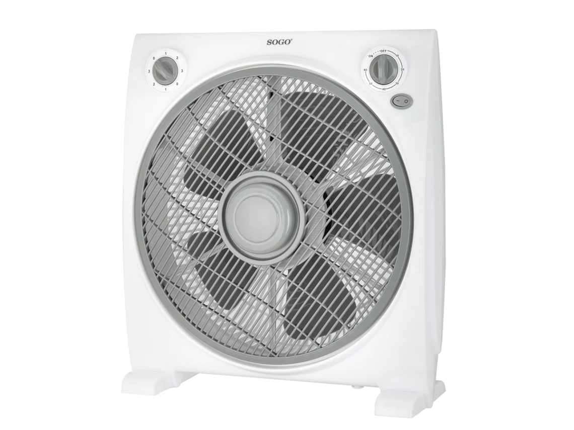 Ventilador de Suelo SOGO VEN-SS-21120 (3 velocidades - 45 W - Diámetro 30 cm)