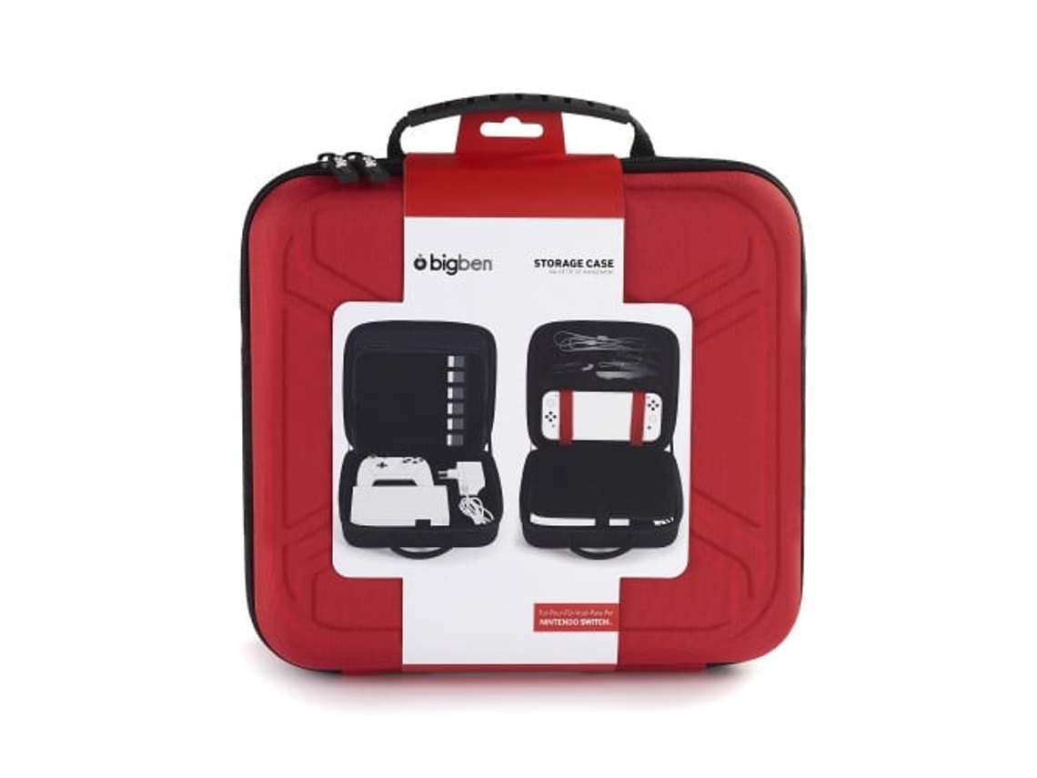 Estuche rígido rojo para Switch, incluye estación de acoplamiento, compatible con Lite/LED Chaberlu