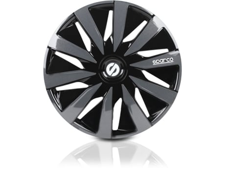 Tapacubos Lazio Bicolor 14'' Corsa Gris SPARCO