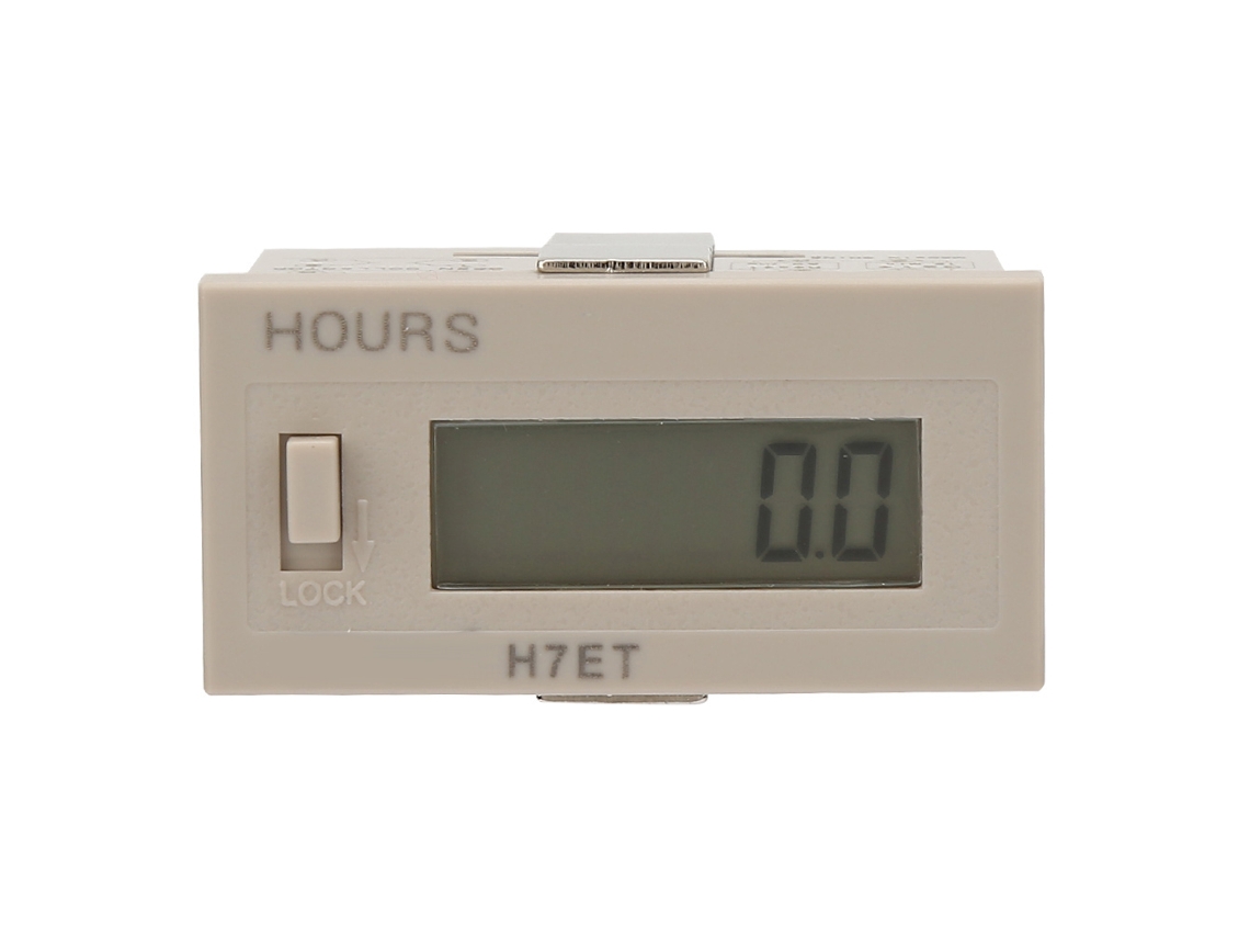 Contador Digital Eléctrico Sin Voltaje Totalizador Con Pantalla Lcd De 6 Dígitos 0.0 Hora