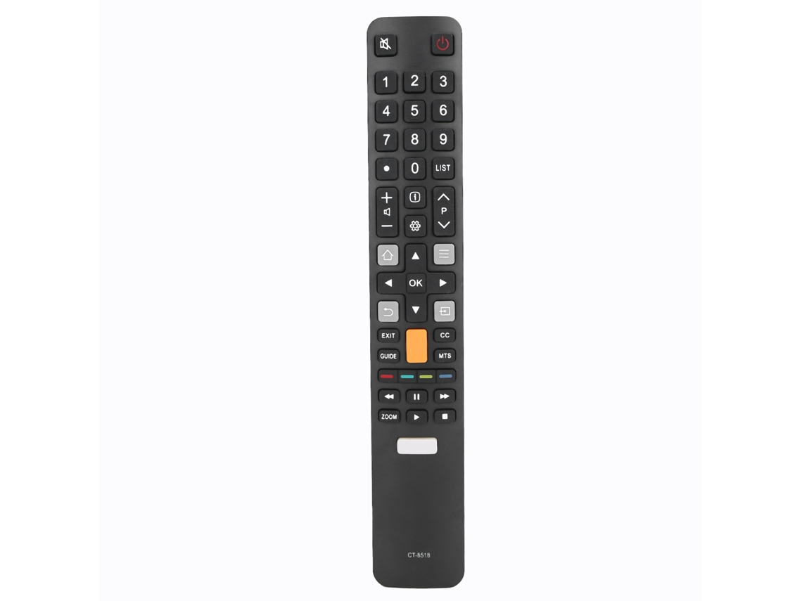 Controle Remoto Substituto Ct-8518 Para Tv Toshiba Led Home, Sem Programação, 8m Alcance