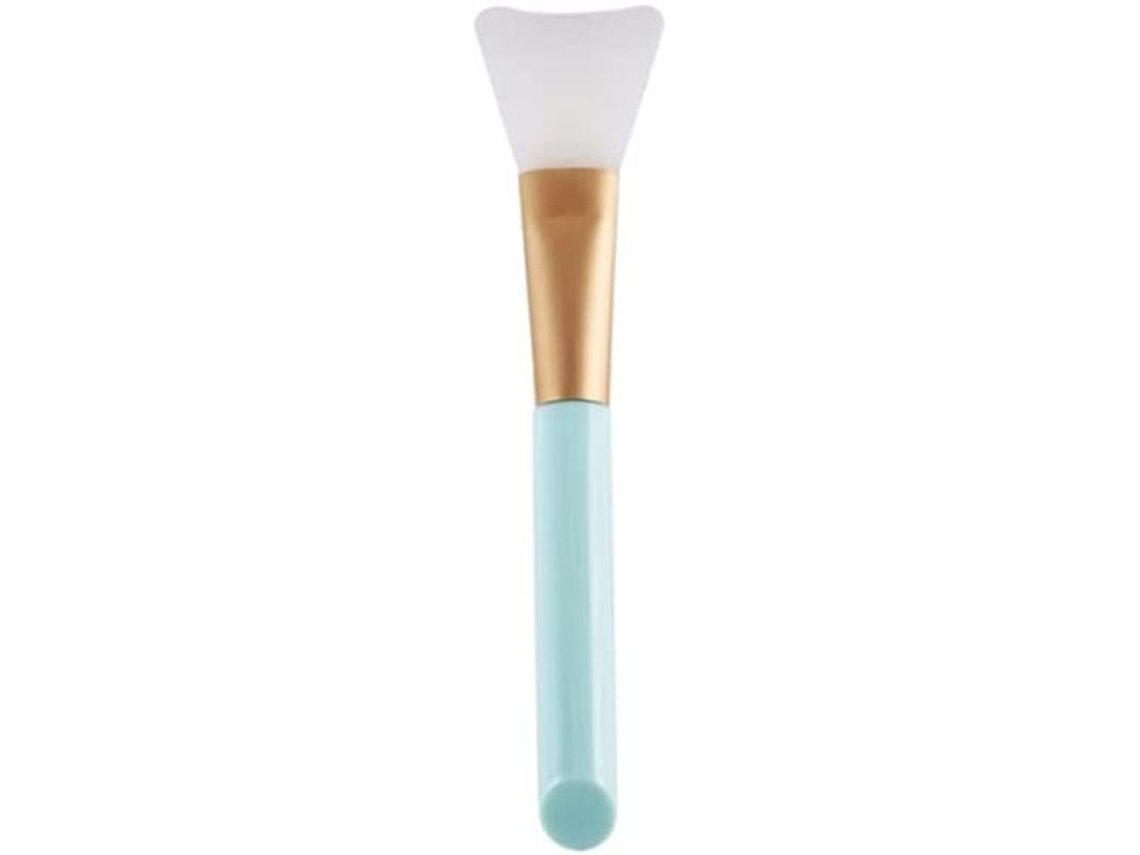 Brocha De Silicona Para Máscara De Pestañas, Brocha De Maquillaje, Brocha Cosmética Verde, 1 Unidad.
