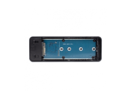 VULTECH GS-NVMETC caja para disco duro externo Caja externa para unidad de estado sólido (SSD) Gris M.2