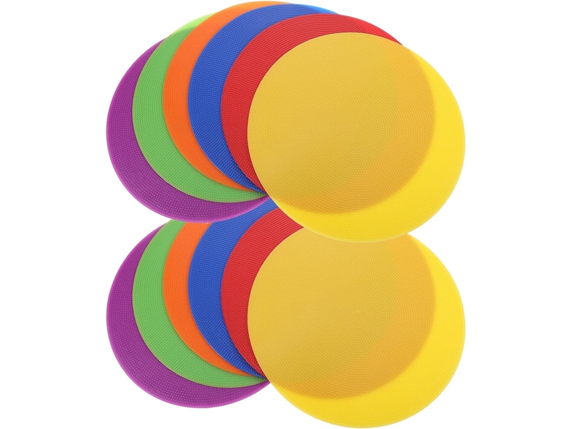 Juego de 12 paneles de PVC para campo de fútbol, de 23 cm, para uso exterior.