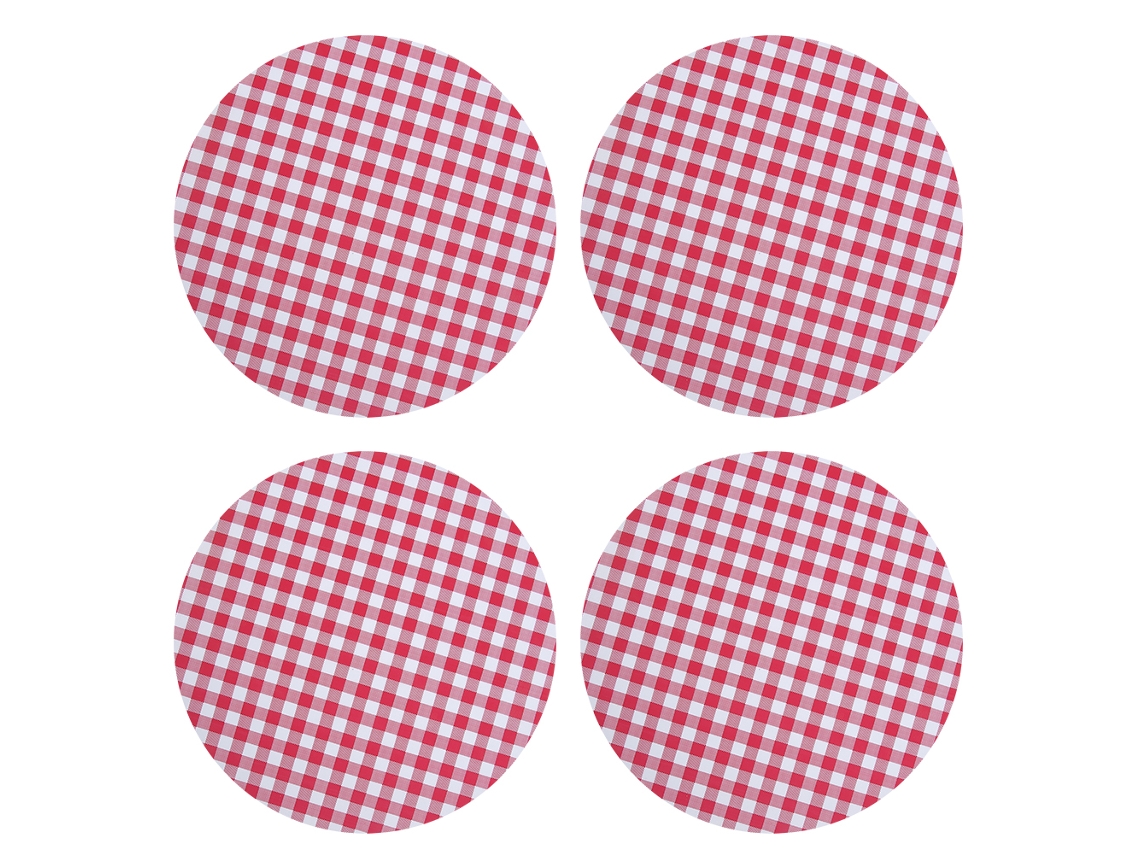 4 posavasos aislantes térmicos para tazas, cojines para mesa de comedor, protección impermeable.