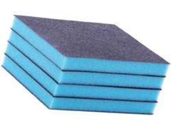 Azul Limpieza Suave Esponja Abrasiva Nano