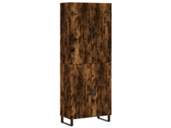 Mueble alto de madera procesada de roble ahumado MAISON EXCLUSIVE (69,5 x 34 x 180 cm)