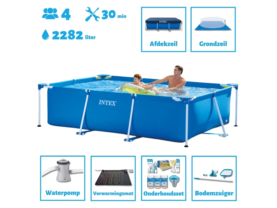 Piscina Tubular INTEX 28271NP-CB97 (2282 L - 160x65cm)