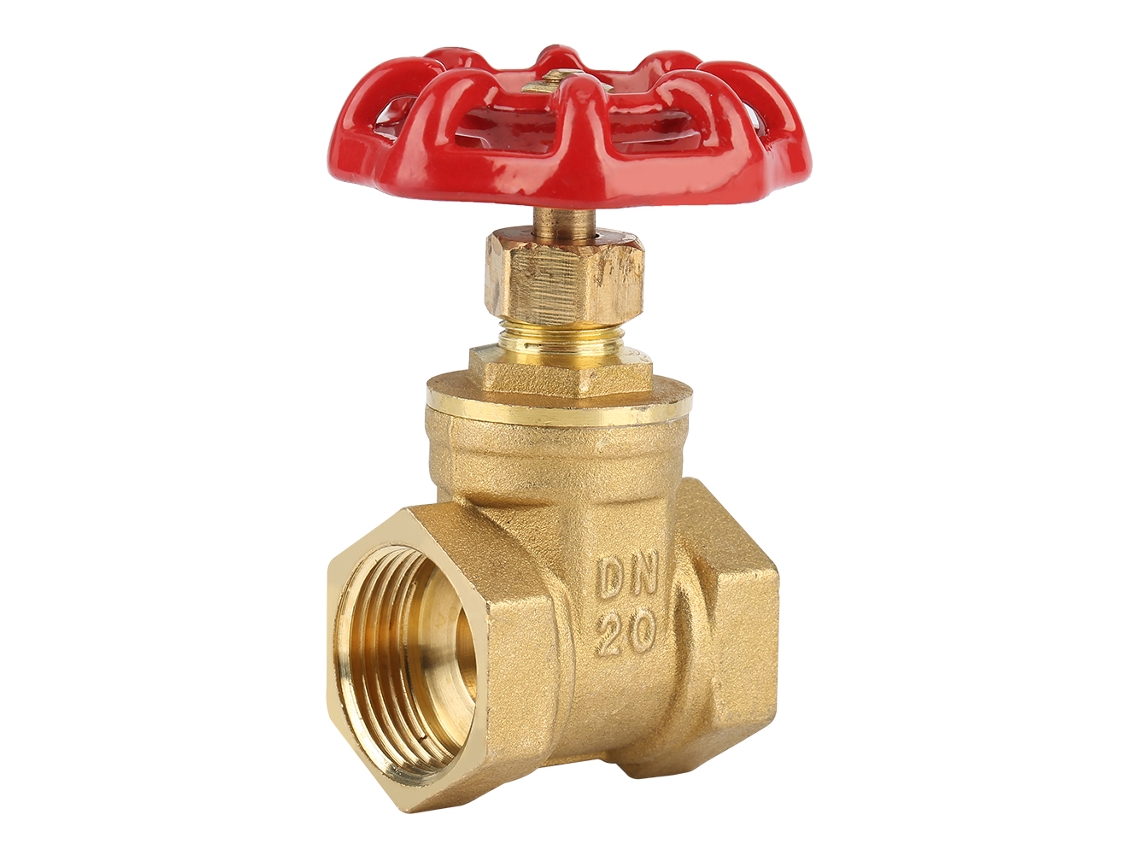 Válvula De Compuerta De Latón Dn20 Bspp G3/4 Para Agua, Aceite Y Gas, 232 Psi.