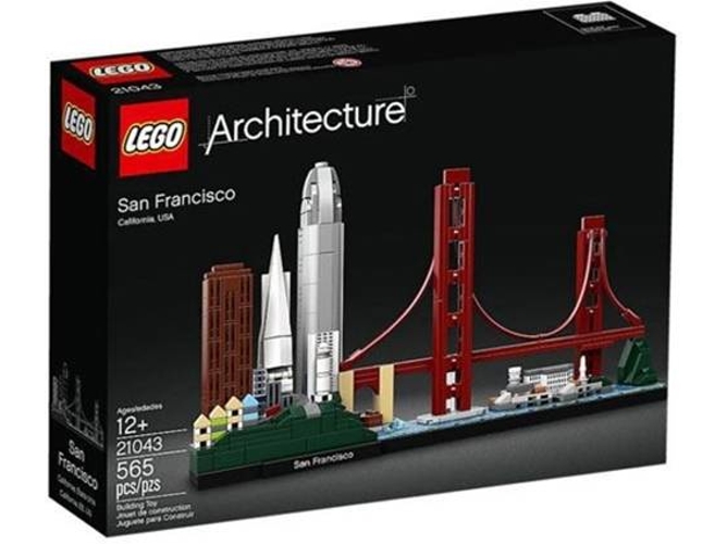 LEGO Architecture: San Francisco - 21043 (Edad Mínima: 12 - 565 Piezas)