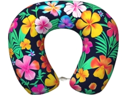 Almohada Viaje Espuma Viscoelástica Poliéster, Felpa Viscoelástica: Cómodo: Soporte. Ajustable