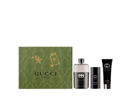 GUCCI - Guilty pour Homme Dárková sada EDT 90 ml, deostick 75 ml a sprchový gel 50 ml 90ml
