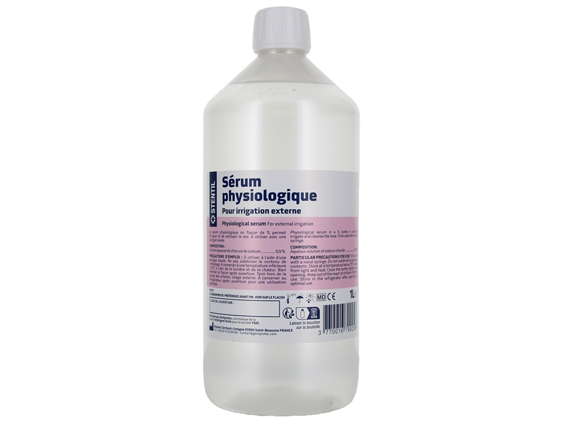 Suero Fisiológico para Irrigación Externa 1 L STENTIL