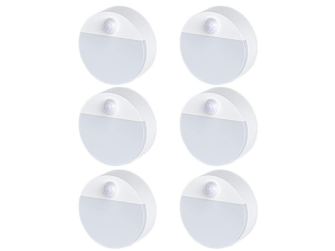 2026-lámpara De Inducción Corporal Inteligente Con Sensor De Movimiento Para Pared Armario Cama Escalera Baterías Aaa