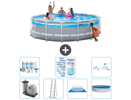 Piscina Tubular INTEX 26730GN-CB46 (19156 L - 488x122cm)