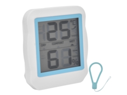Termômetro Higrômetro Digital Mini Elétrico Com Exibição Magnética Para Casa Medidor De Temperatura Umidade