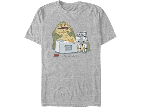 Camiseta Unisexo DEEPSTONE Hot Sauce Star Wars brezo atlético (XXXL)